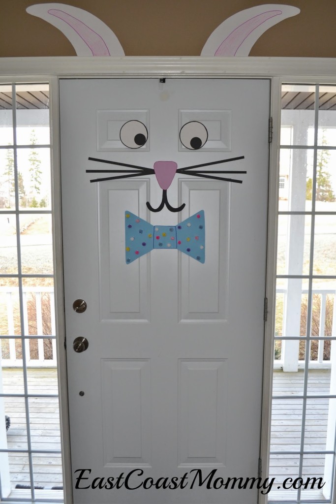 Easter Bunny Door